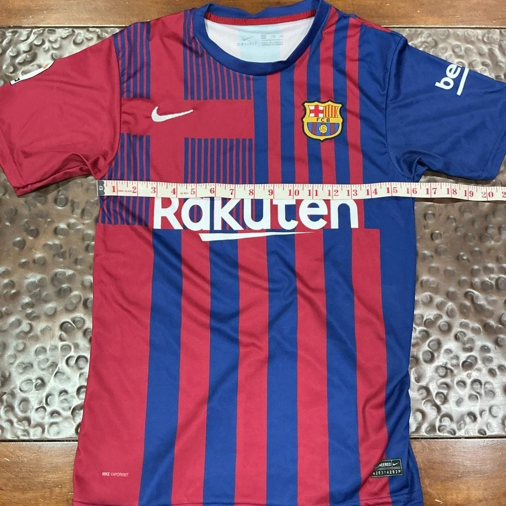 Nike Dri-FIT Vapor knit Rakuten Messi Jersey, Soccer, Football, Small